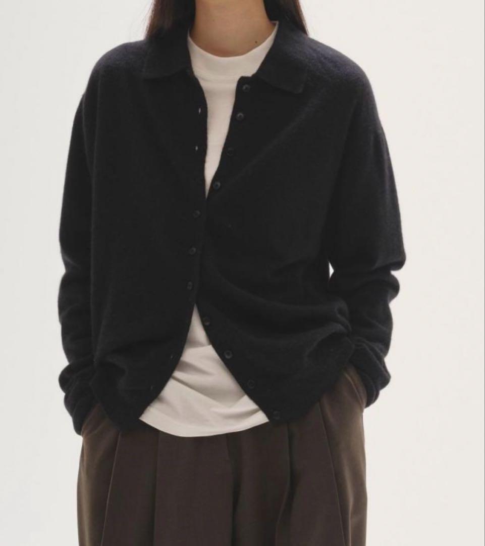 todayful Raccoon Knit Cardigan ブラック