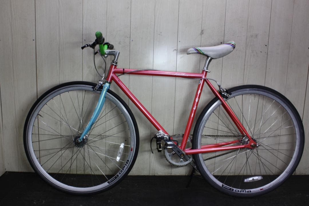 あ*る様 FUJI FEATHERフェザー700C クロモリ 490mm シング