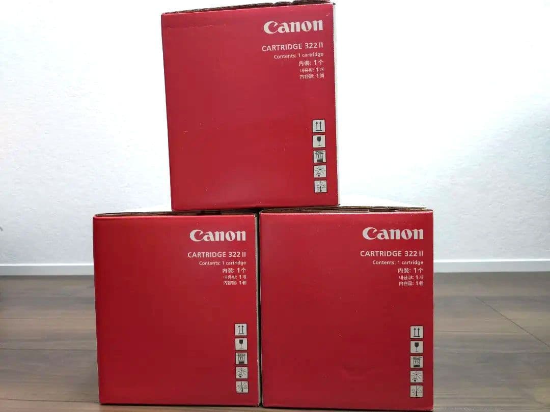 Canon トナーカートリッジ 322 II　ブラック２,マゼンタ1
