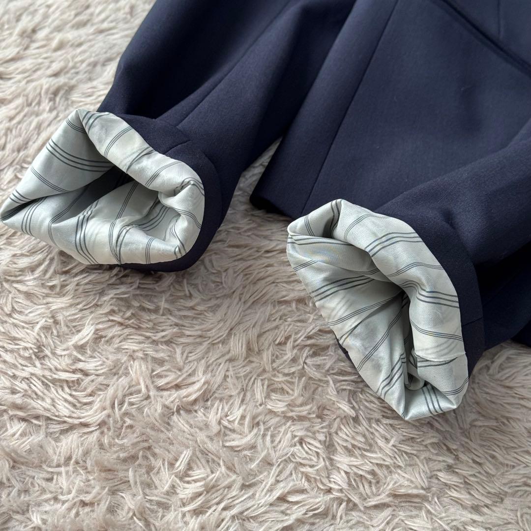 専用 セオリー SUPER TAILOR スーツセットアップ ノーカラー パンツ