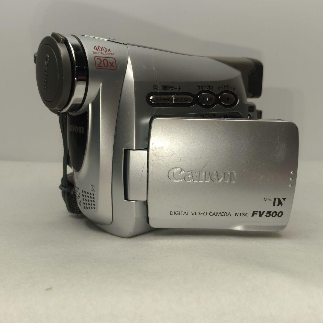 【動作確認済】Canon キヤノン FV 500 ミニDV ビデオカメラ