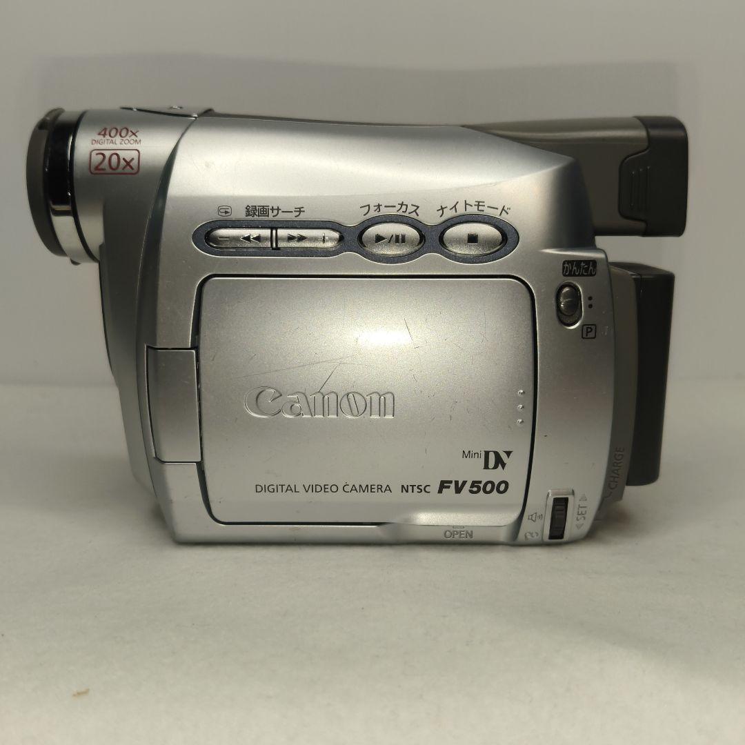 【動作確認済】Canon キヤノン FV 500 ミニDV ビデオカメラ