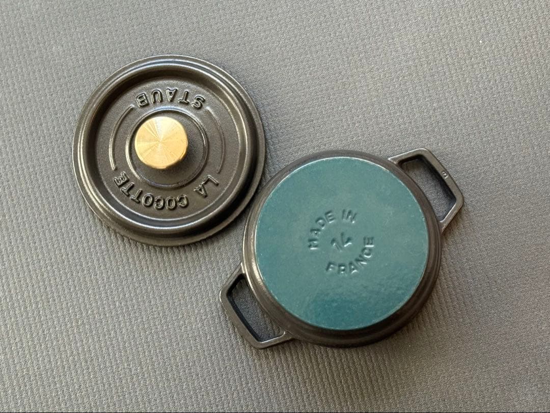 STAUB ココット 小型 黒 14cm