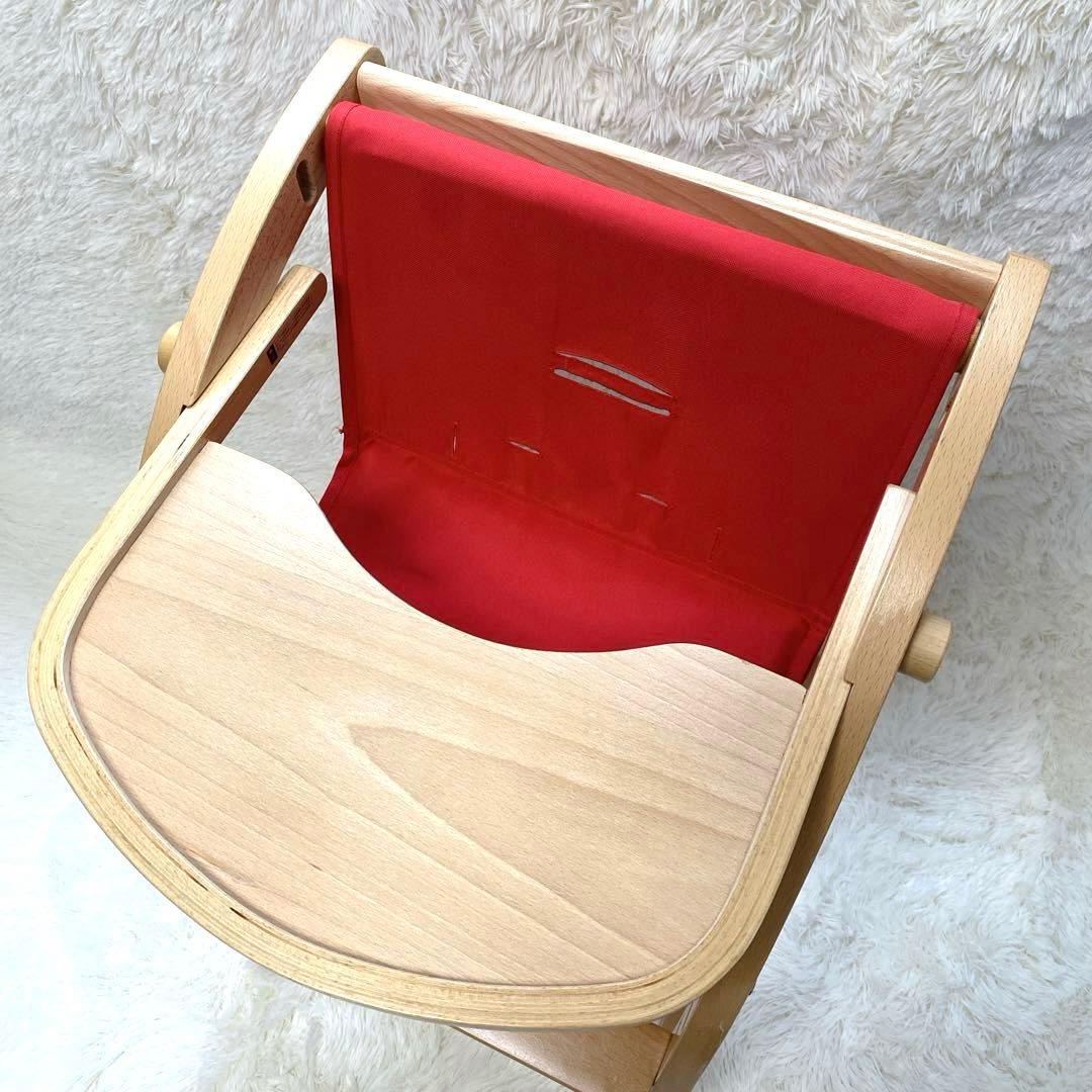 ✨美品✨ファルスカ スクロールチェアプラス レッド