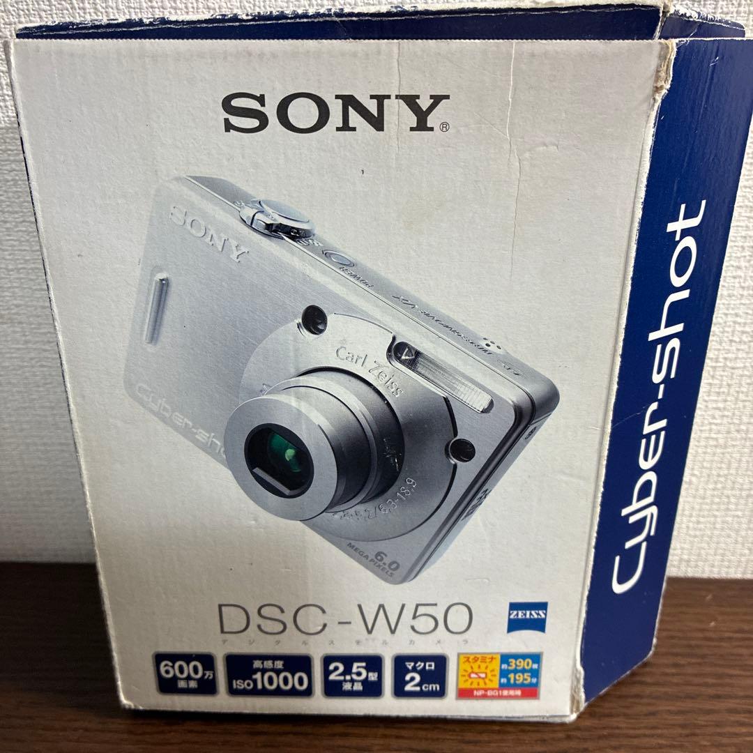 ソニー　サイバーショット　Sony DSC-W50 コンパクトデジタルカメラ