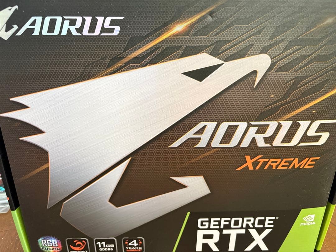 グラフィックボード・グラボ・ビデオカード AORUS 2080ti Waterforce