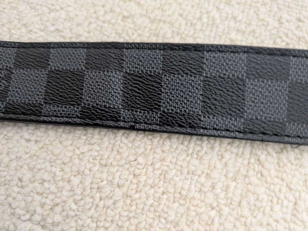 h*o様 Louis Vuitton ダミエレザーベルト 43/120