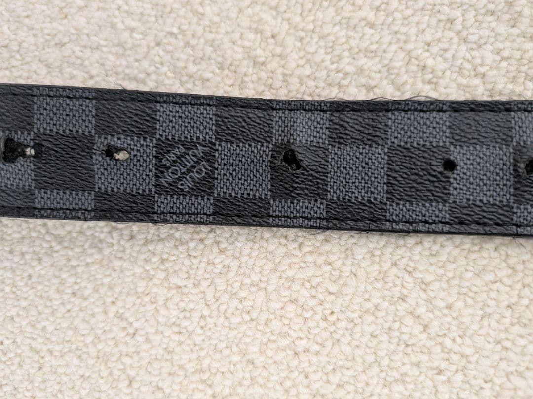 h*o様 Louis Vuitton ダミエレザーベルト 43/120