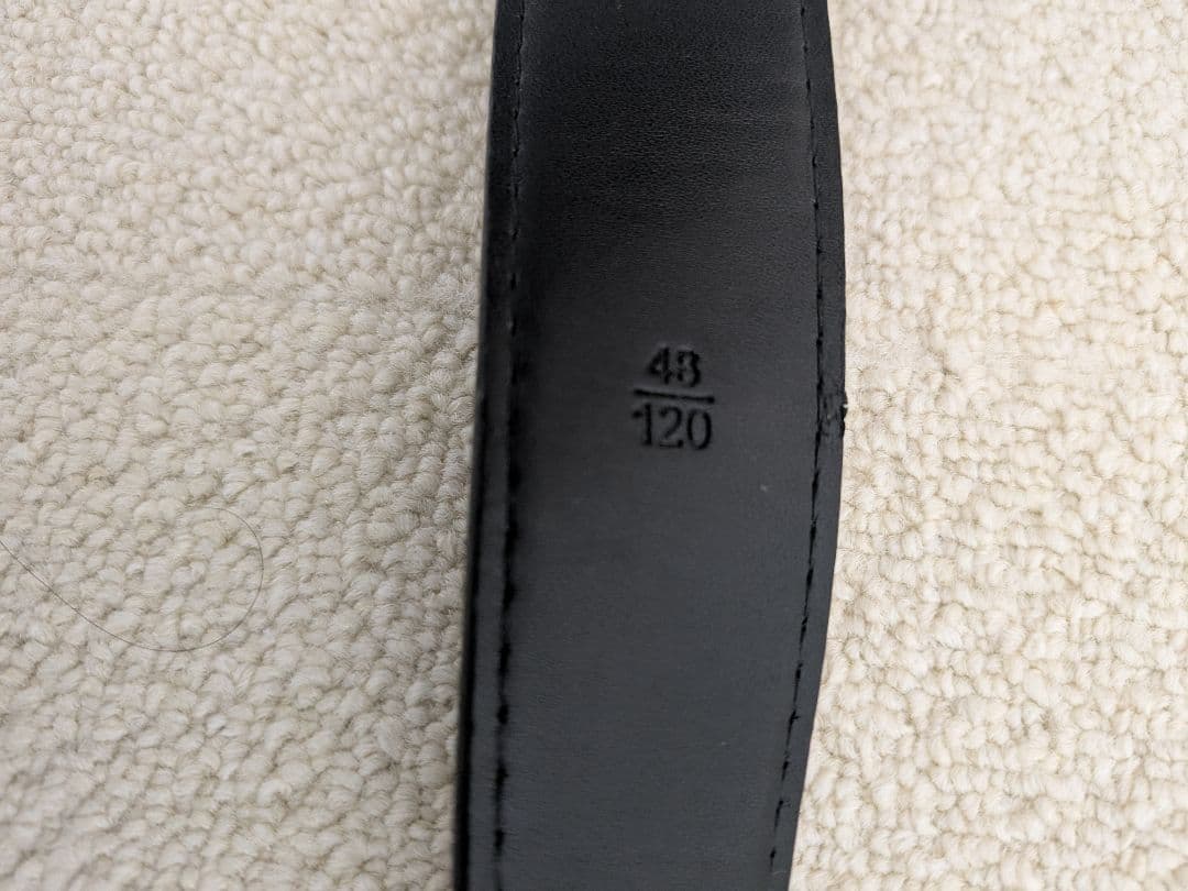 h*o様 Louis Vuitton ダミエレザーベルト 43/120