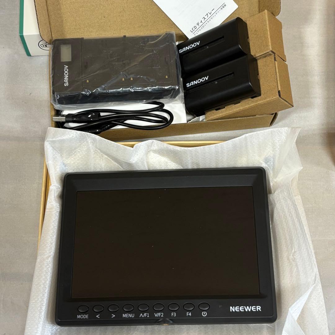 NEEWER F100 7インチ カメラフィールドモニター＆