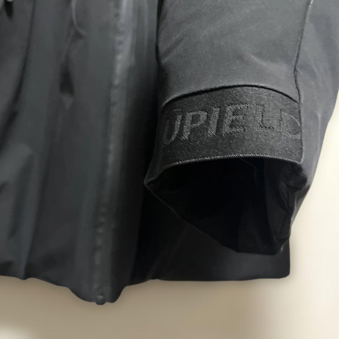 SUPIELD+ ブラック ダウンジャケット