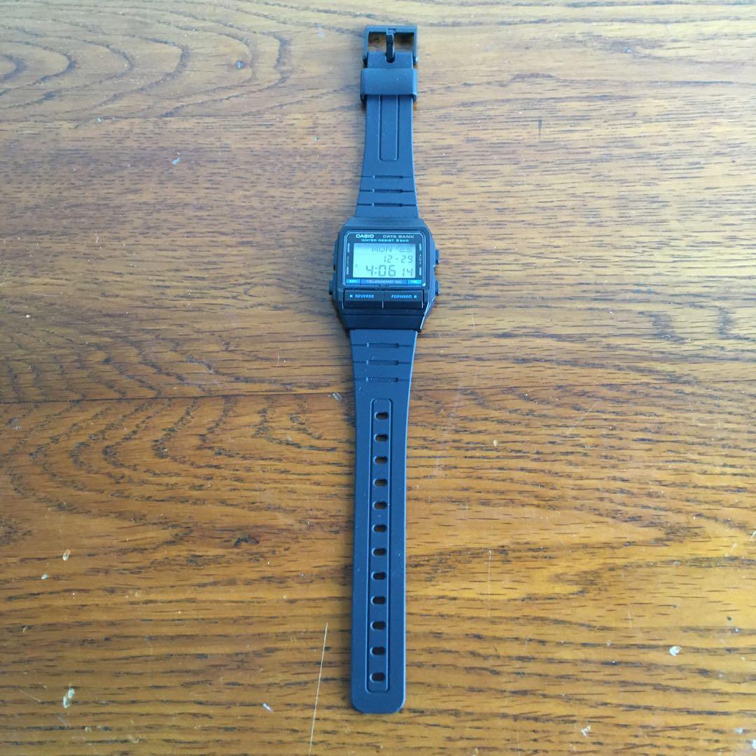 80s カシオ　CASIO DB-55W データバンク　オールドカシオ　おまけ付