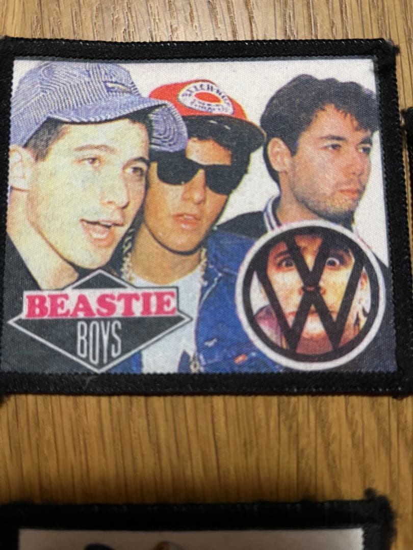 激レア 当時物 ワッペン パッチ beastieboys GANG GREEN