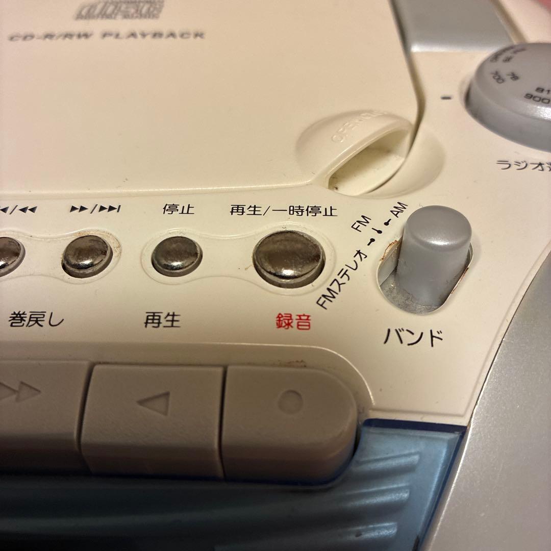 WINTECH CDプレーヤーラジカセ