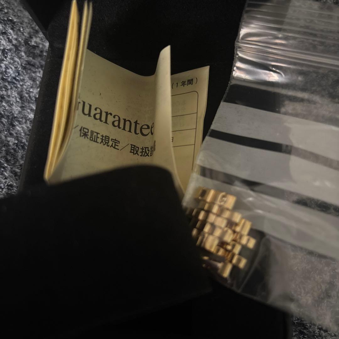 subciety 腕時計　ゴールド