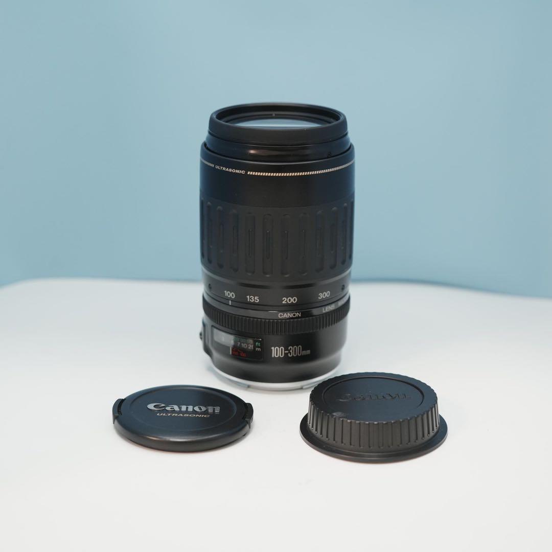 Canon純正 100-300mm 標準レンズ 美品 a4194