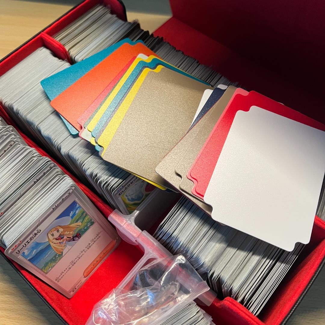 ポケモンカード　引退　まとめ売り　カード2000枚以上　スリーブ　ケースなど