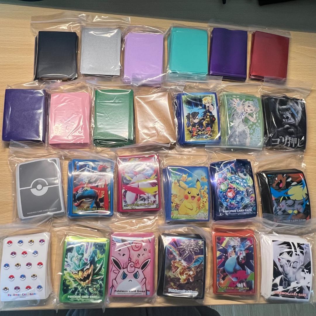ポケモンカード　引退　まとめ売り　カード2000枚以上　スリーブ　ケースなど