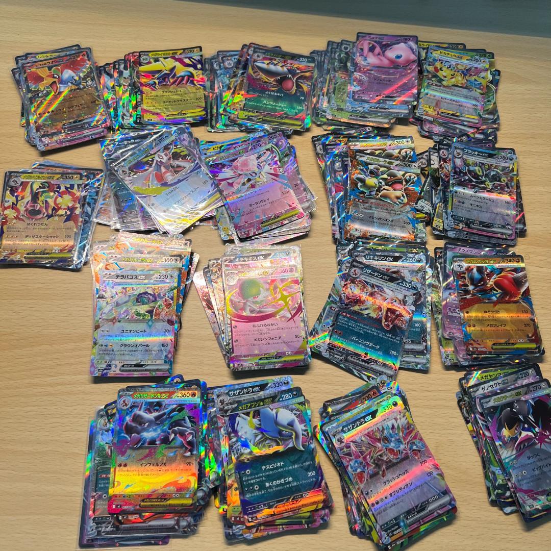 ポケモンカード　引退　まとめ売り　カード2000枚以上　スリーブ　ケースなど