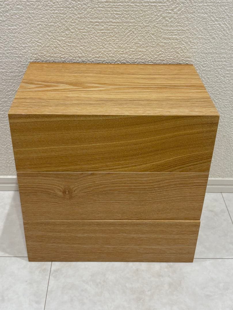 無印良品　木製小物収納 引き出し13個付き