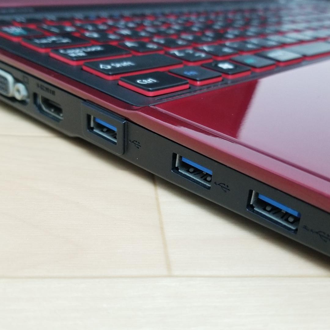 i7 新品SSD スピード発送 即使用可ノートPC FUJITSU(D9974)