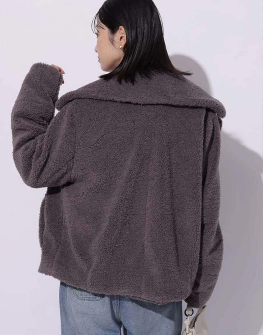 【新品】2025AW マイストラーダ　ボアショートコート Sサイズ 36