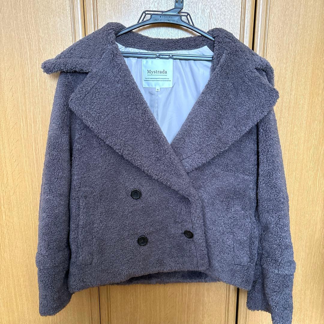 【新品】2025AW マイストラーダ　ボアショートコート Sサイズ 36