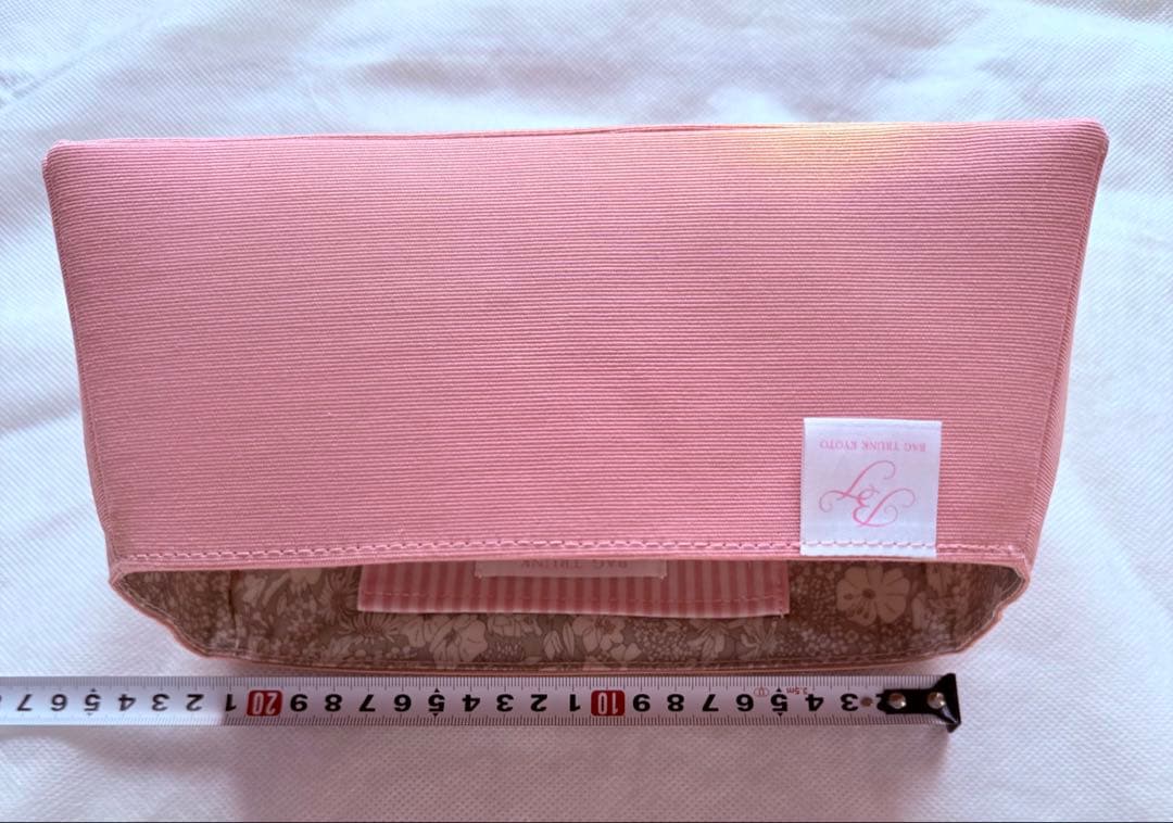 bagtrunk バッグトランク バーキン25 バッグインバッグ 花　ストライプ