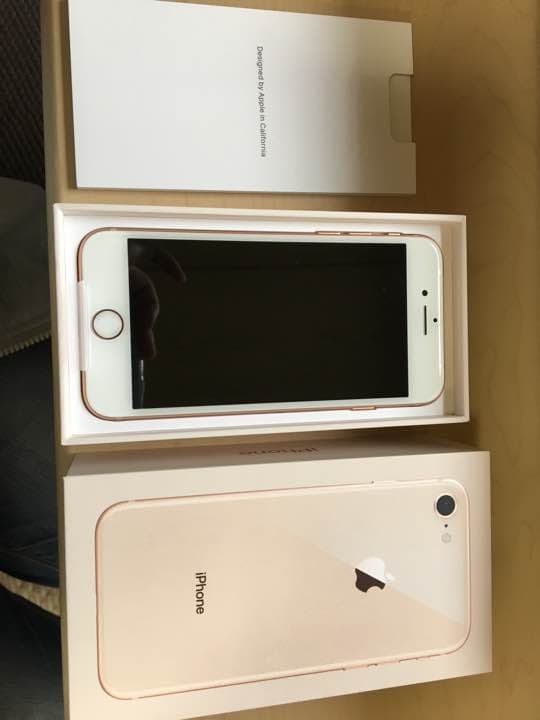 iphone8 ゴールド 256㎇