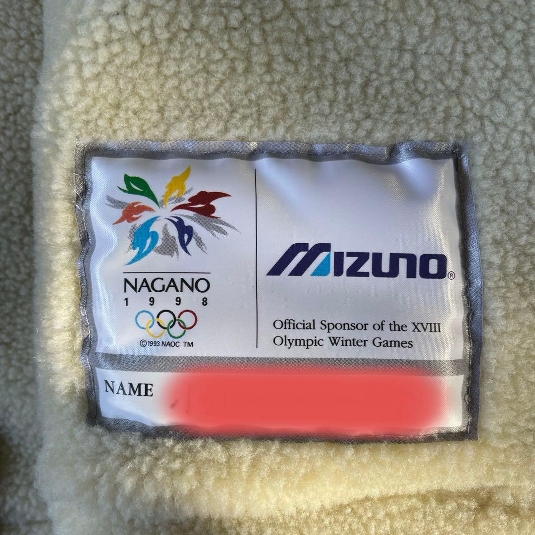 MIZUNO サイズL冬季長野オリンピックジャケット ネイビー