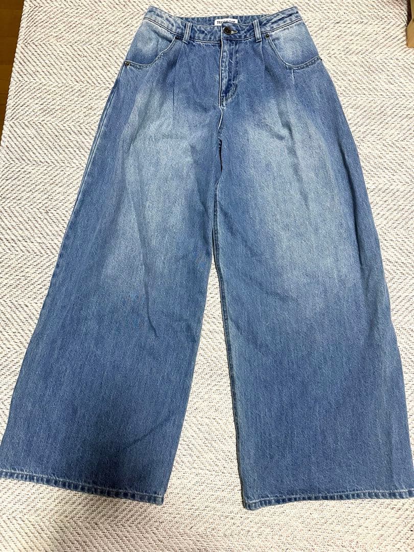 TEEN BOOP ダブルタックボーイズデニム　Mサイズ