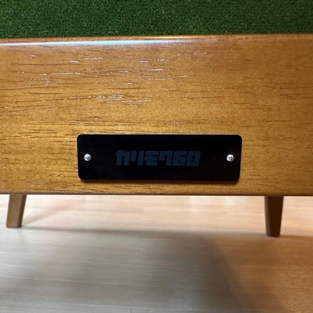 カリモク60 Kチェア 1シーター　モケットグリーン【美品】
