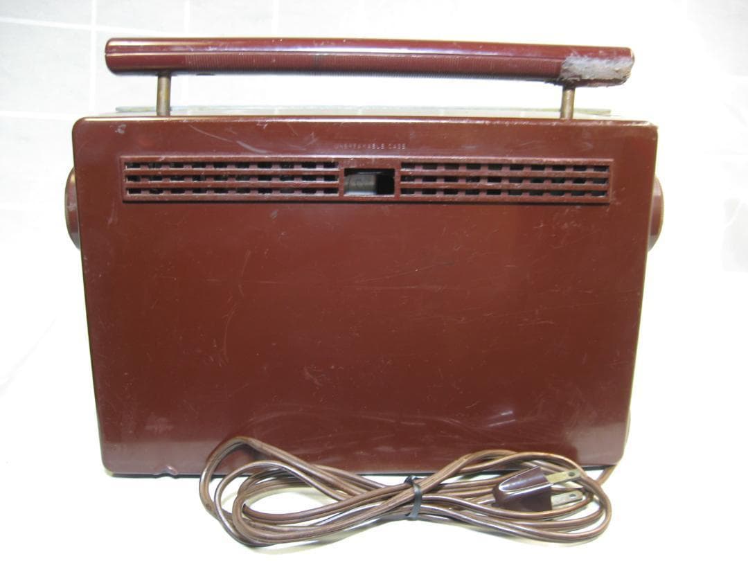 【激レア】USA ZENITH 4球真空管ラジオ Z402R 動作品