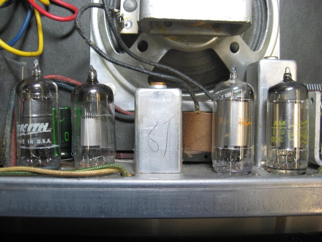 【激レア】USA ZENITH 4球真空管ラジオ Z402R 動作品