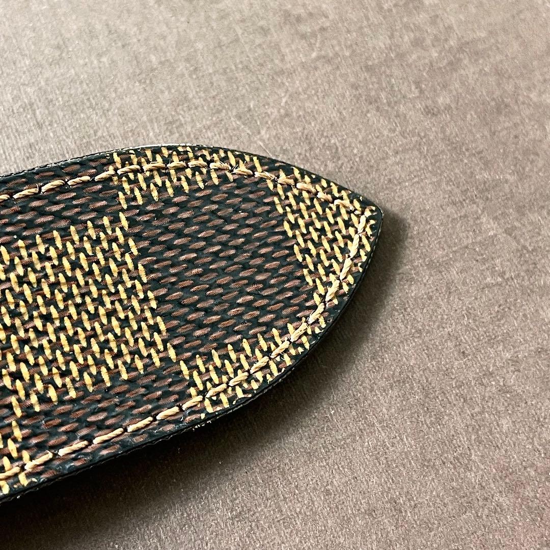 ルイヴィトン　サンチュール・トレゾールベルト　ダミエ　M9729 ベルト