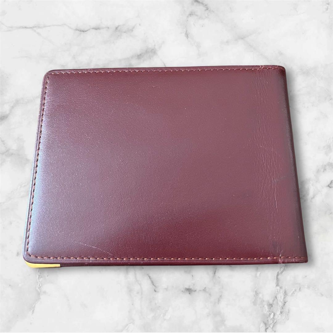 Cartier マスト ドゥ カルティエ マネークリップ 二つ折り カード入れ