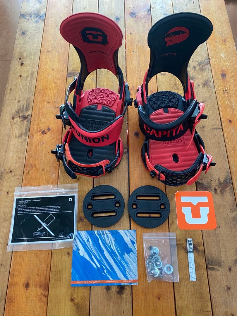 UNION × CAPiTA ビンディング M/L レイトモデル
