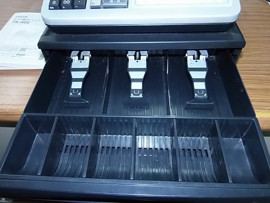 72タッチ設定無料TK-400飲食向カシオ軽減税率対応レジスター04060311