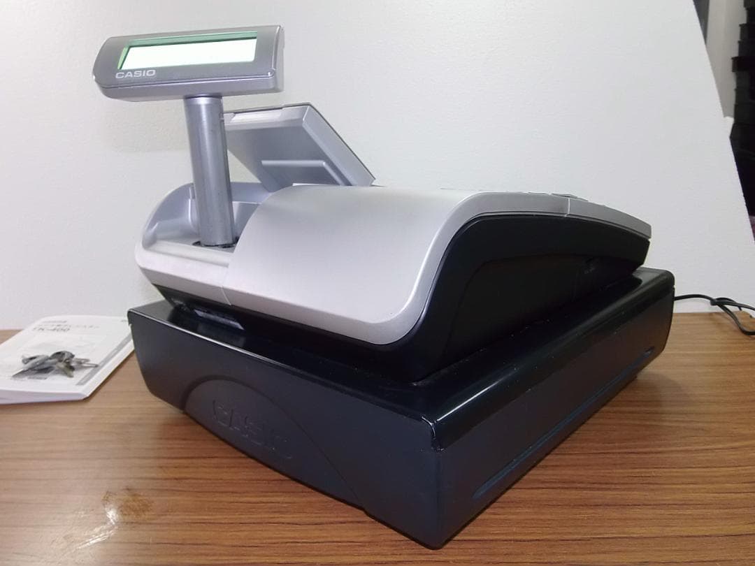 72タッチ設定無料TK-400飲食向カシオ軽減税率対応レジスター04060311