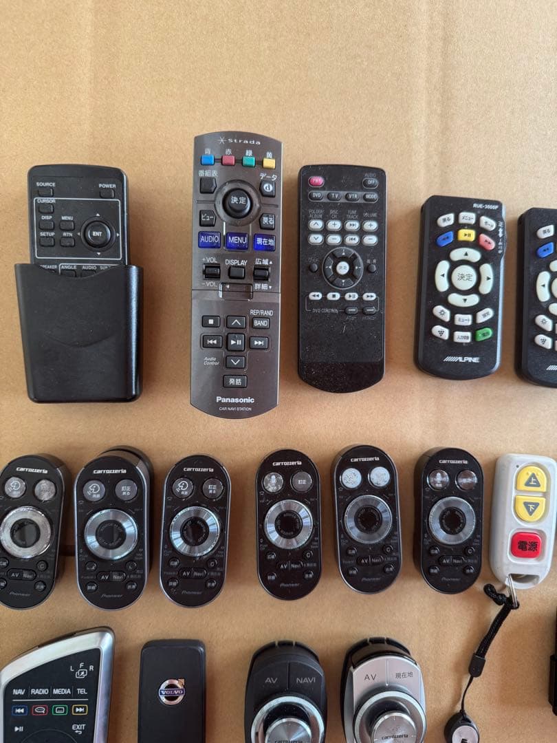 リモコン カロッツェリア コムテック テレビ用リモコン 26個