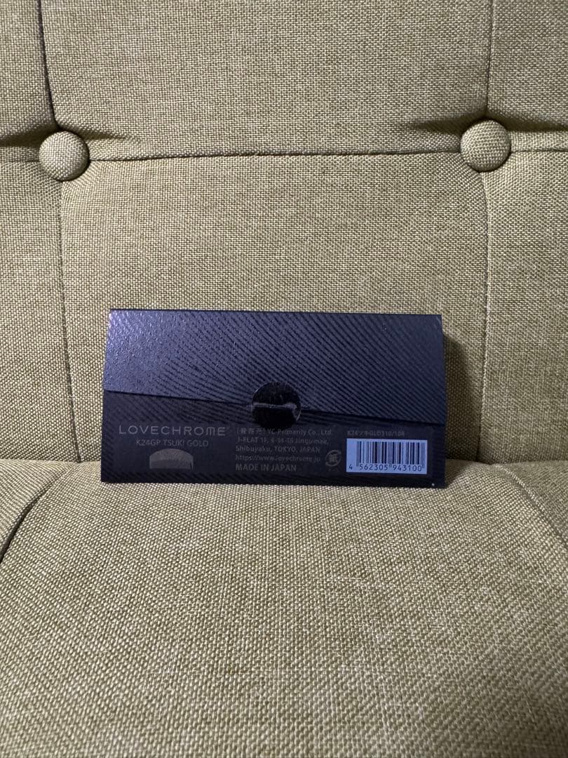 LOVECHROME K24GP TSUKI GOLD ラブクロム　コーム