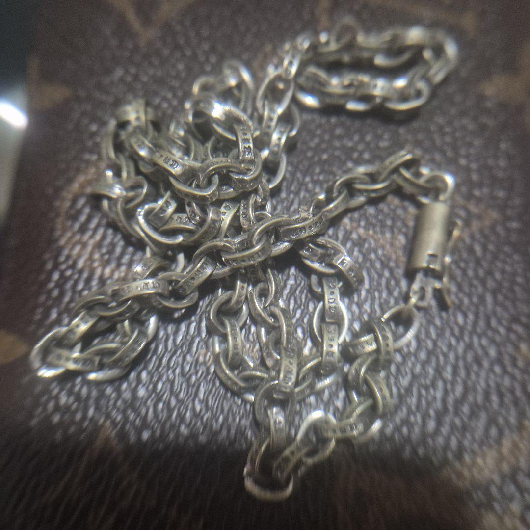 専用です。シルバー ペーパーチェーンネックレス