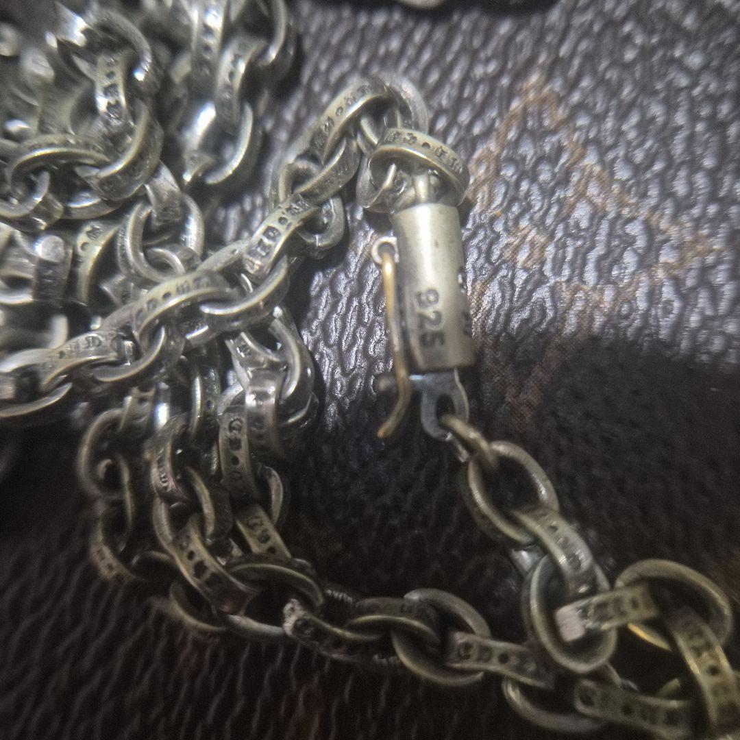 専用です。シルバー ペーパーチェーンネックレス