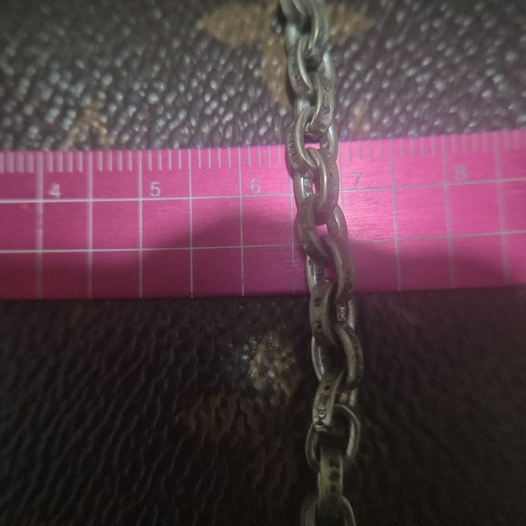 専用です。シルバー ペーパーチェーンネックレス