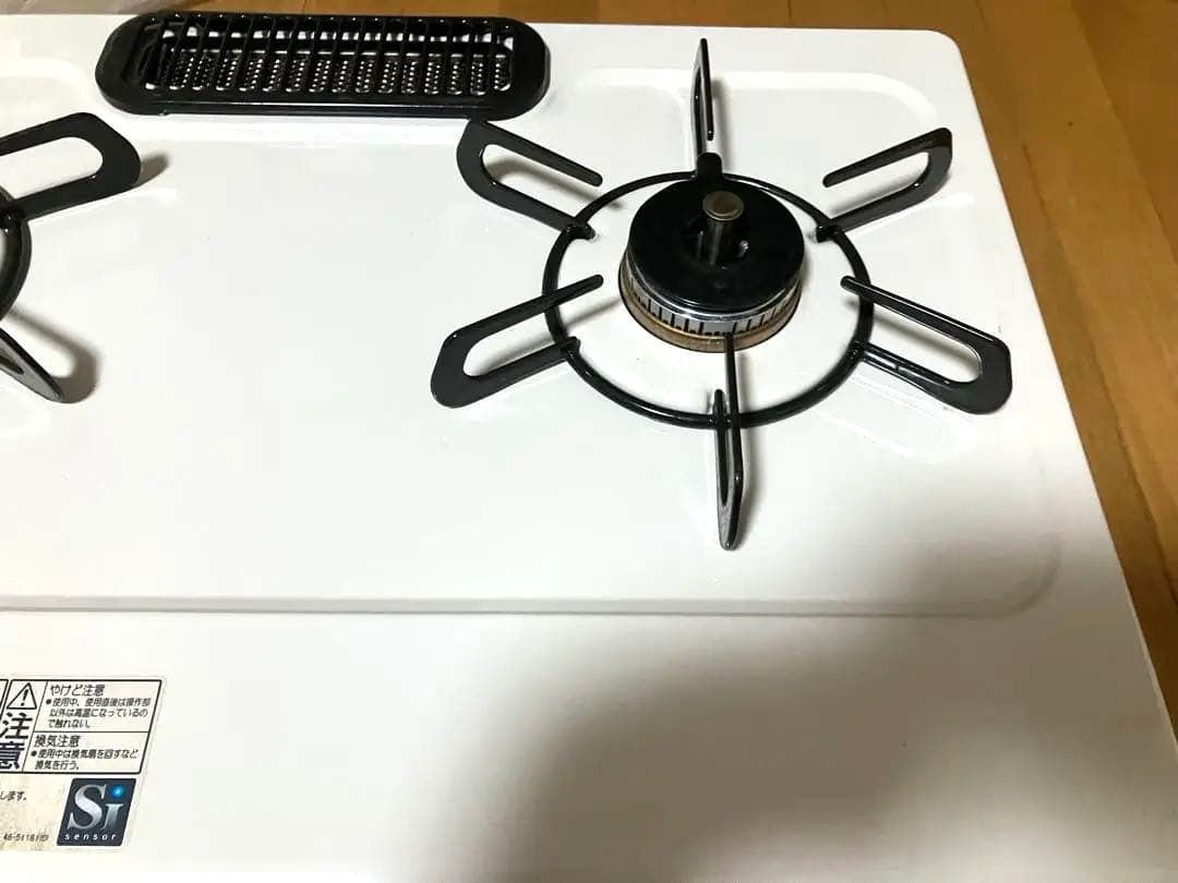 パロマ　ガスコンロ　動作確認済　2022年製　PA-S42H-R LPガス