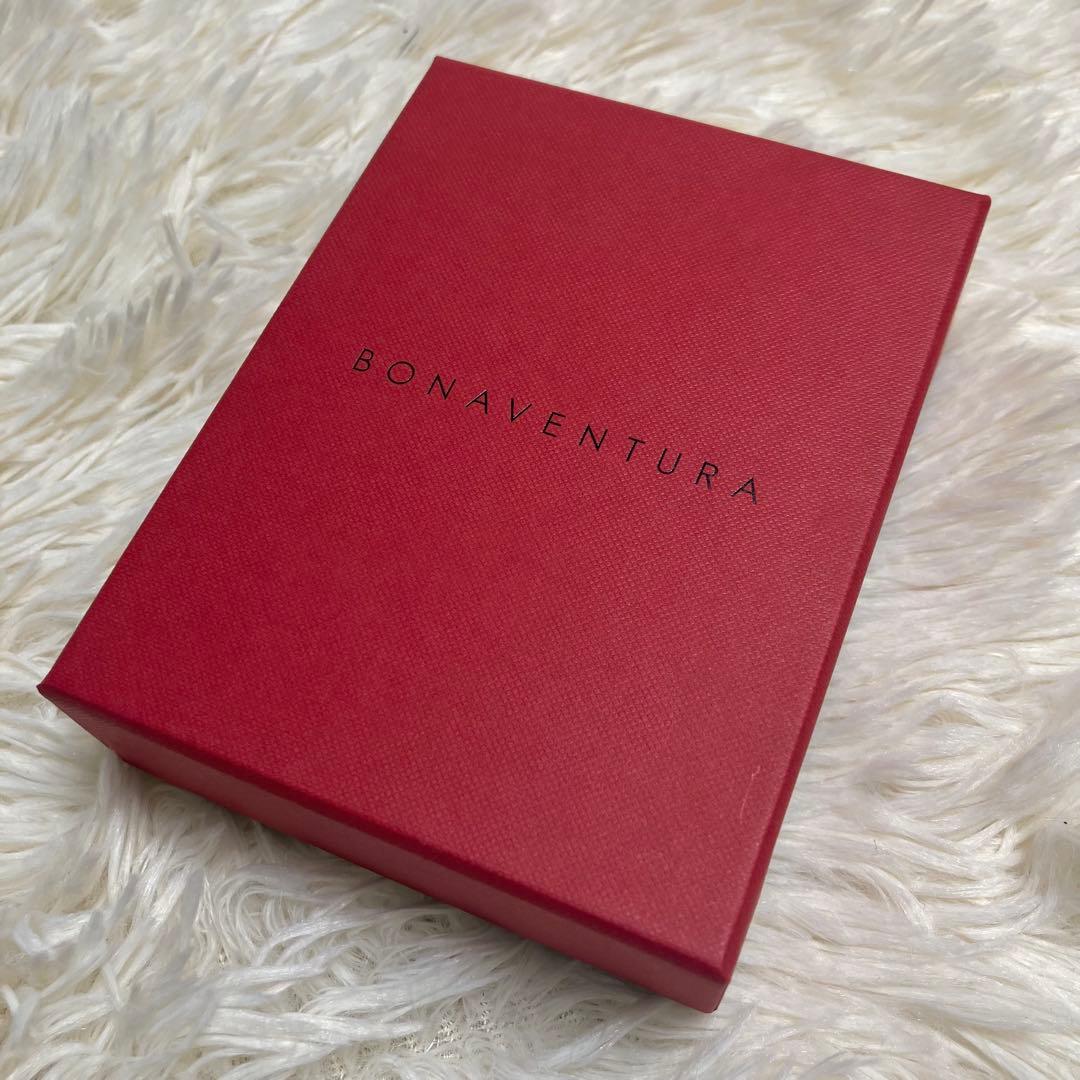 未使用✨ ボナベンチュラ ケース L字ファスナー レザーブラック