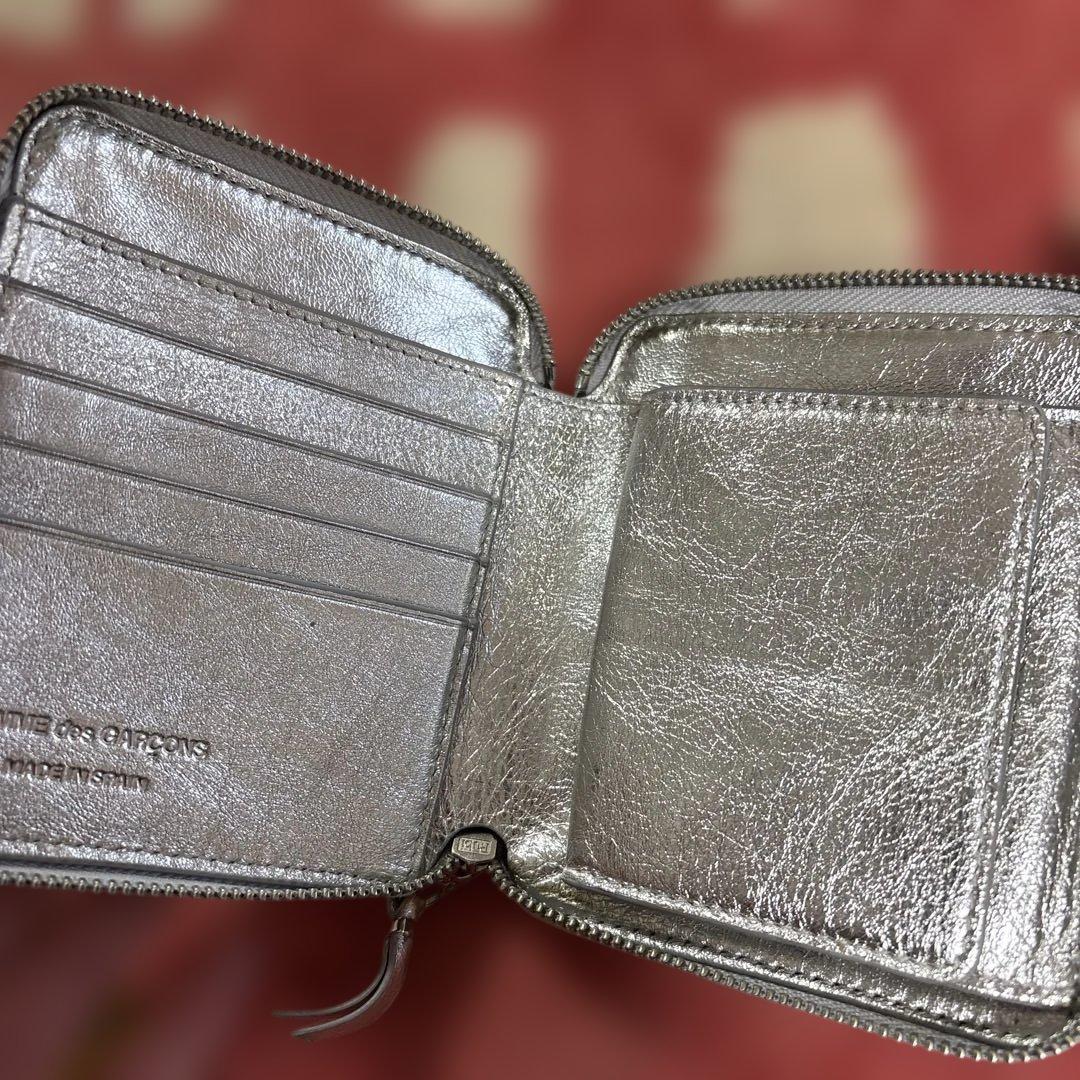 COMME des GARÇONS シルバーウォレット　財布