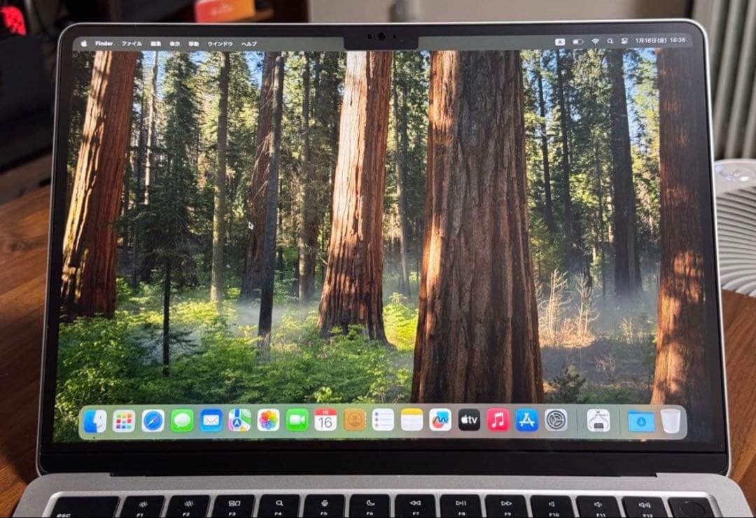 MacBook Air M2 8GB 512GB SSDシルバー 日本語配列