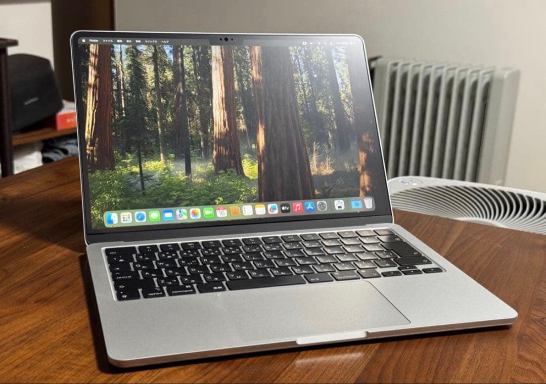 MacBook Air M2 8GB 512GB SSDシルバー 日本語配列