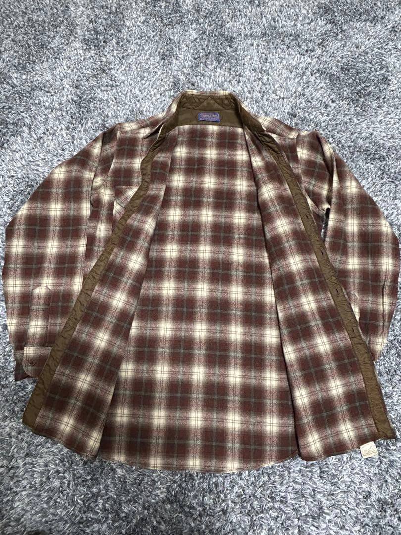 f*a様 【美品オークション】Pendleton 70s ペンドルM オンブレ